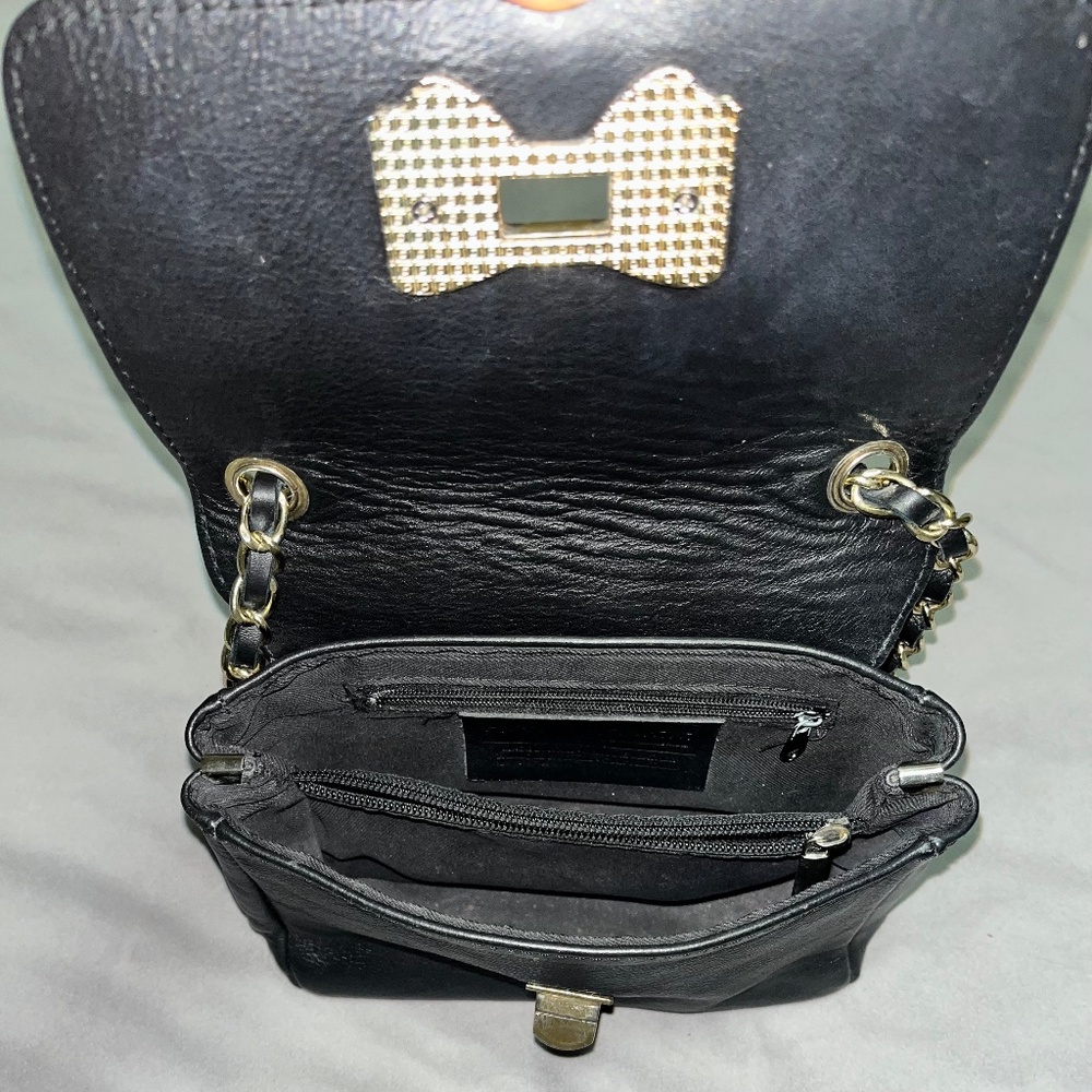 Italian Leather crossbody bag - Picture 6 of 8